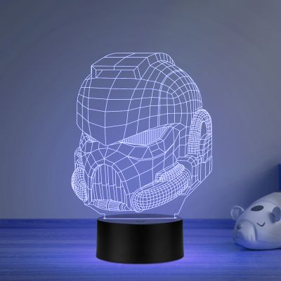 3D Illusion Antman Led Night Lamp with Multicolored Light Gift for Kids & Kids Room Decor